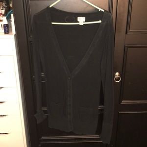 Mossimo black cardigan medium